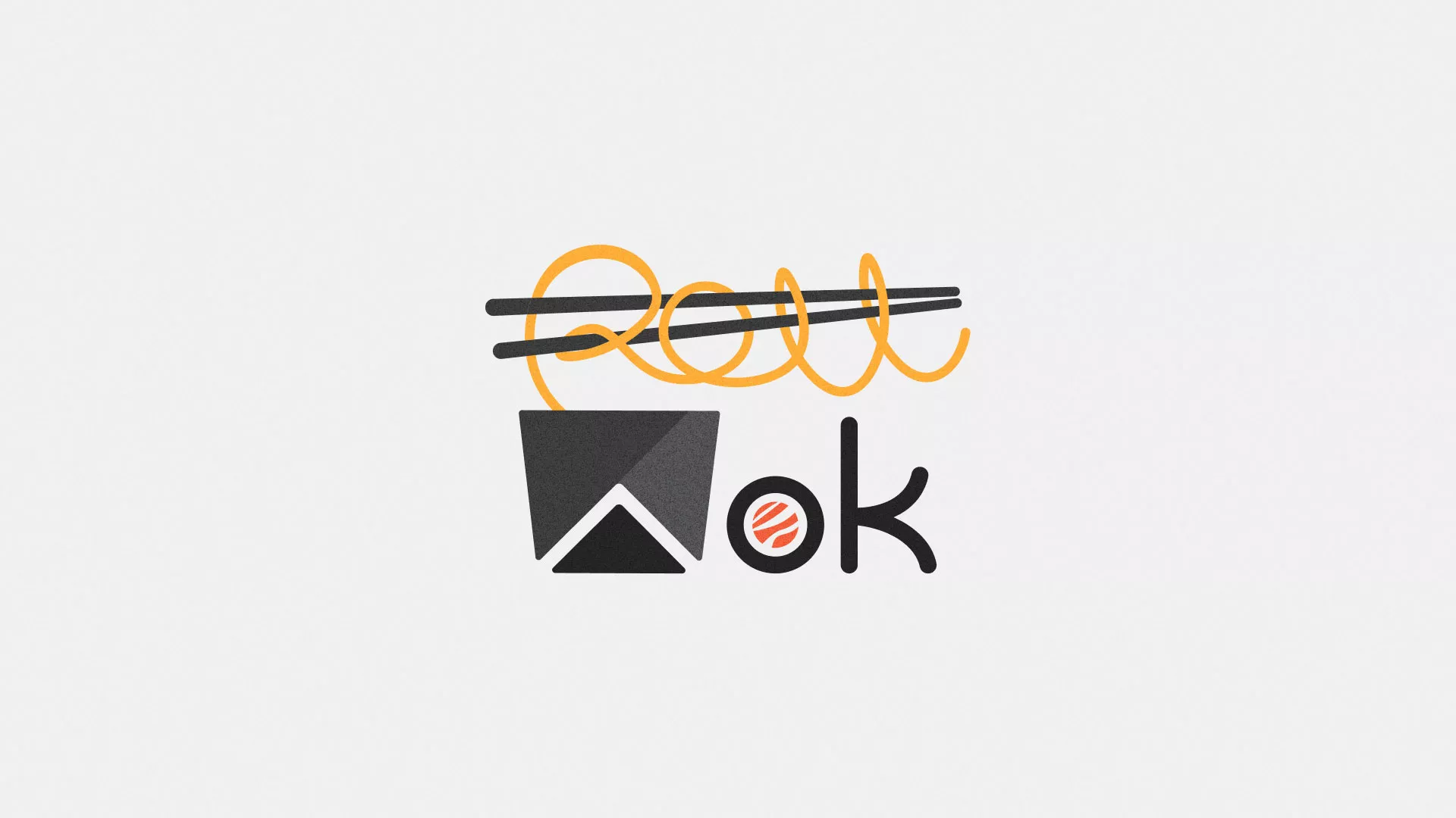 Разработка логотипа в Боброве для суши-бара «Roll Wok Club» Разработка логотипа в Боброве для суши-бара «Roll Wok Club»