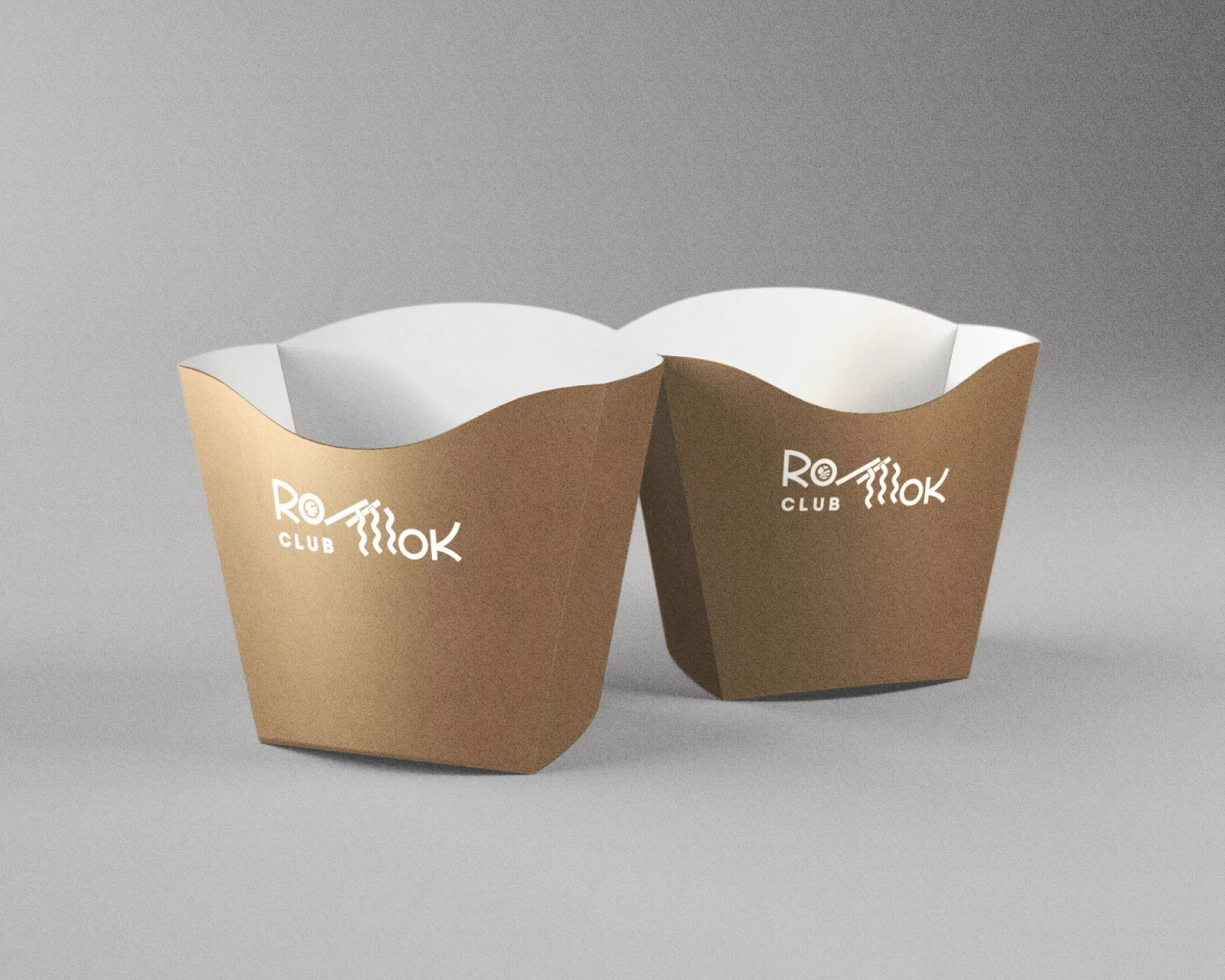 Создание дизайна упаковки суши-бара «Roll Wok Club» в Боброве